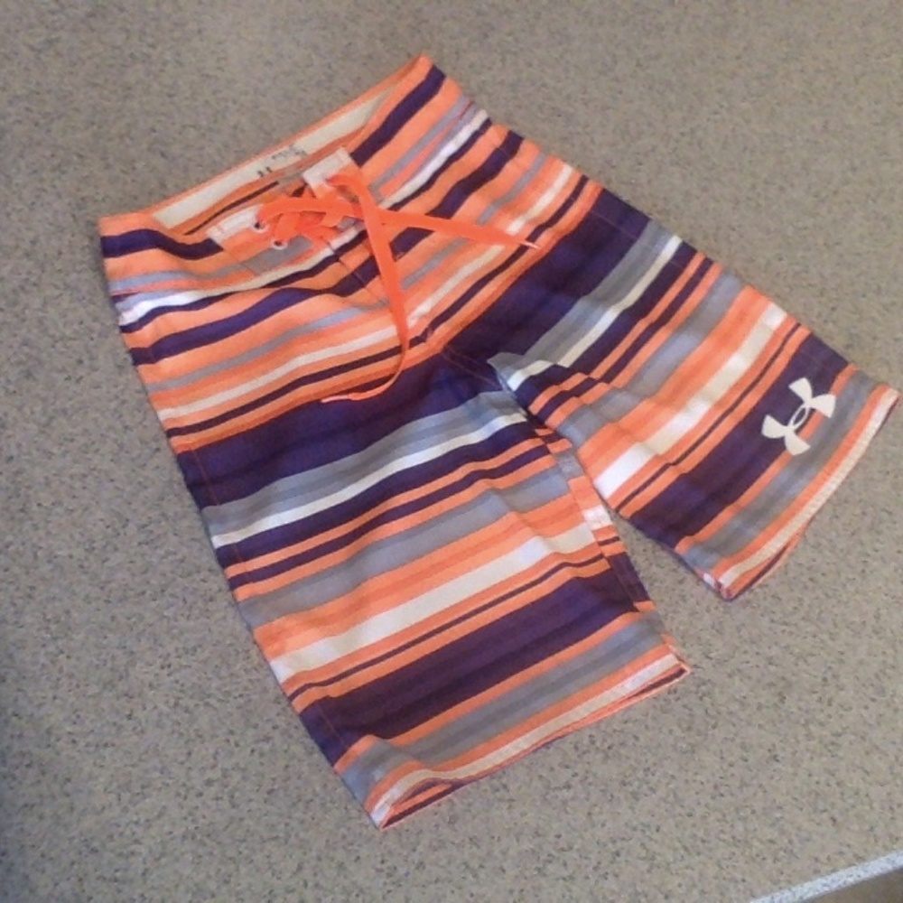Boys under armour board shorts  size 24
